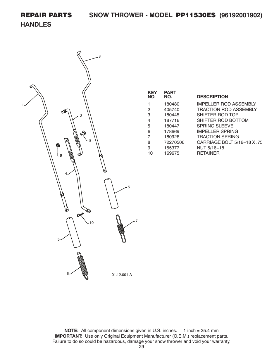 Poulan 420915 User Manual | Page 29 / 40