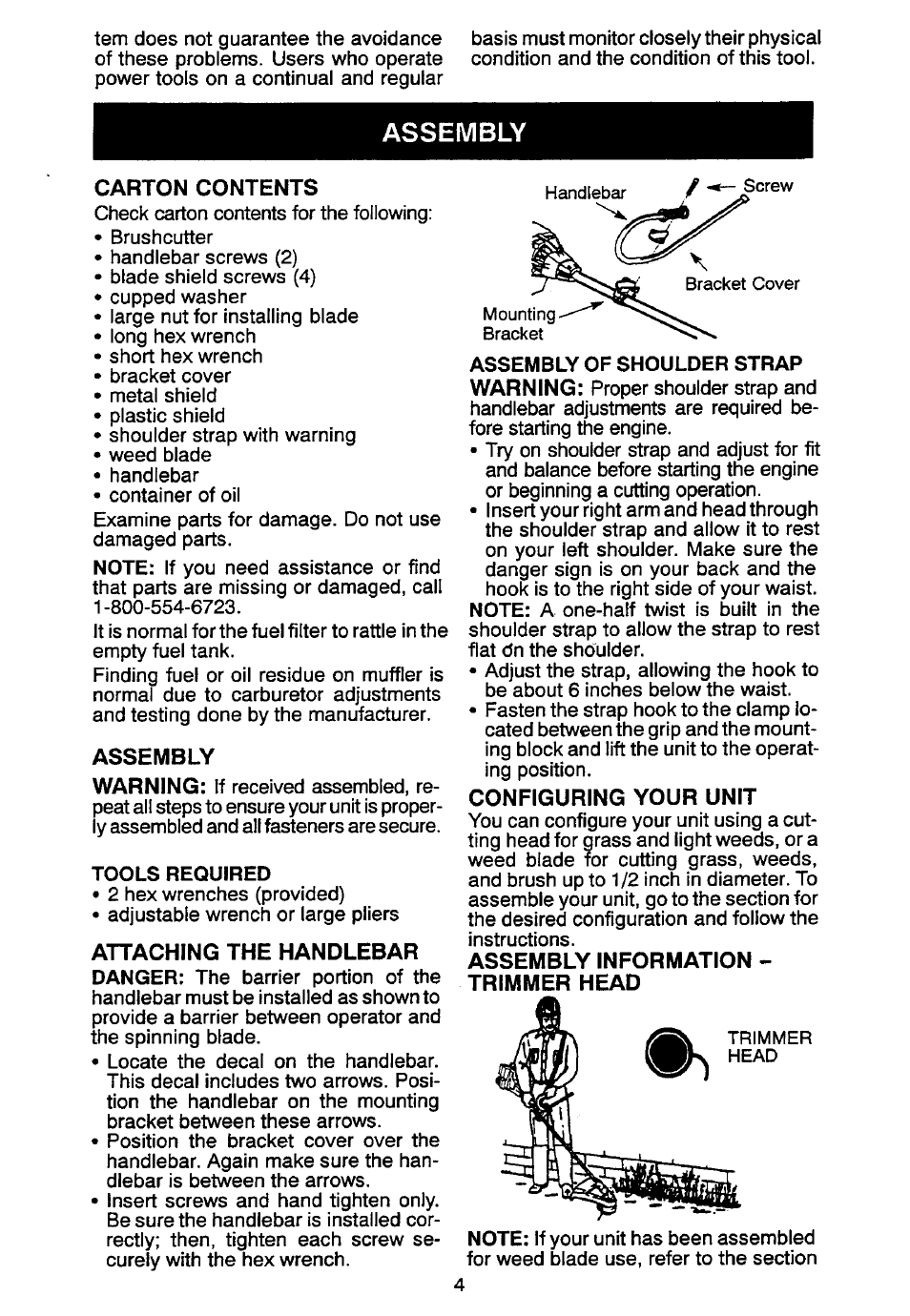 Poulan PT7000 User Manual | Page 4 / 12