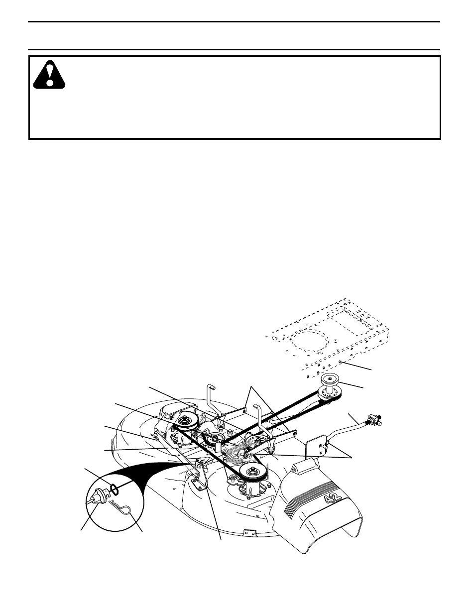 Service and adjustments, Tractor | Poulan 178112 User Manual | Page 20 / 48