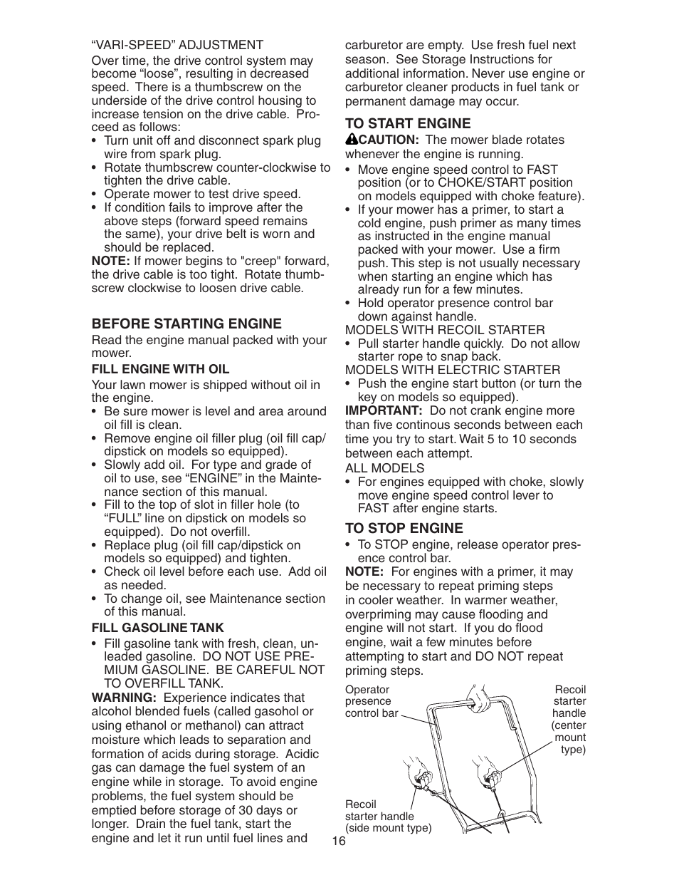 Poulan 172787 User Manual | Page 16 / 28