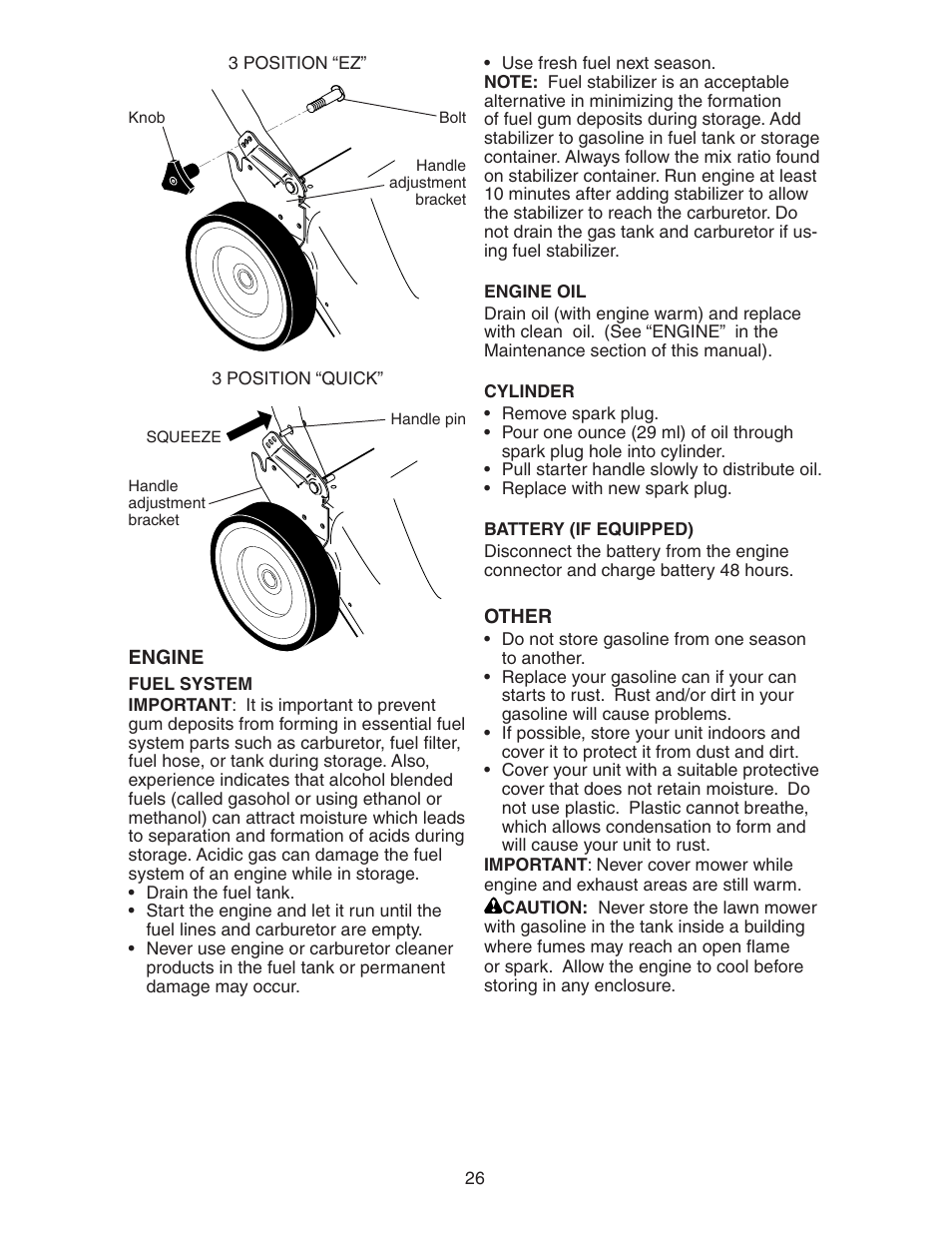 Poulan 172787 User Manual | Page 26 / 28