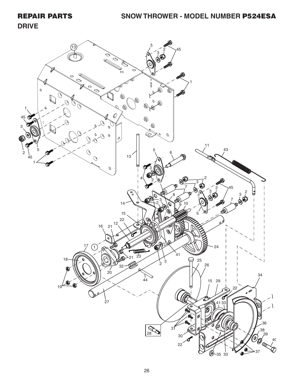 Poulan 185156 User Manual | Page 26 / 32