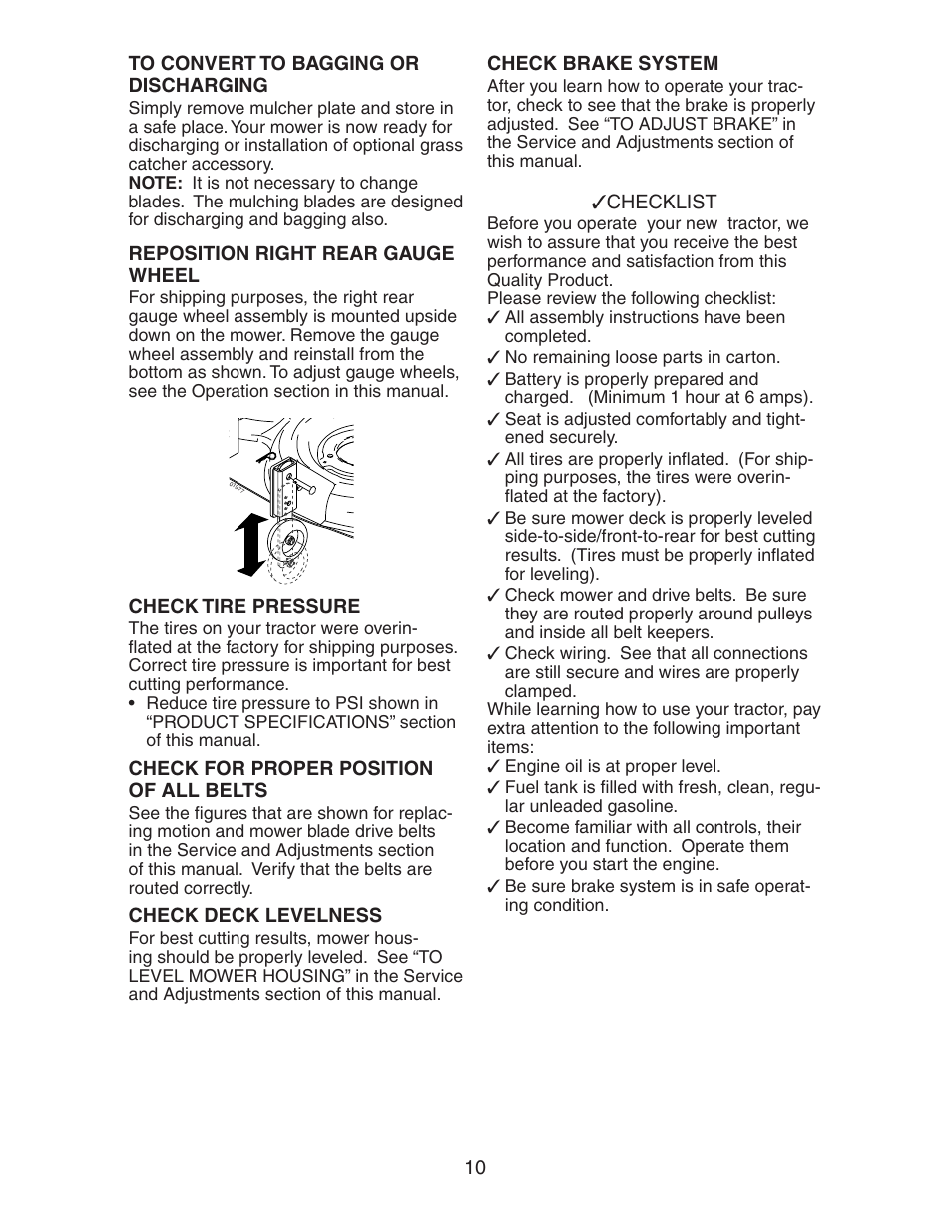 Poulan 191616 User Manual | Page 10 / 29
