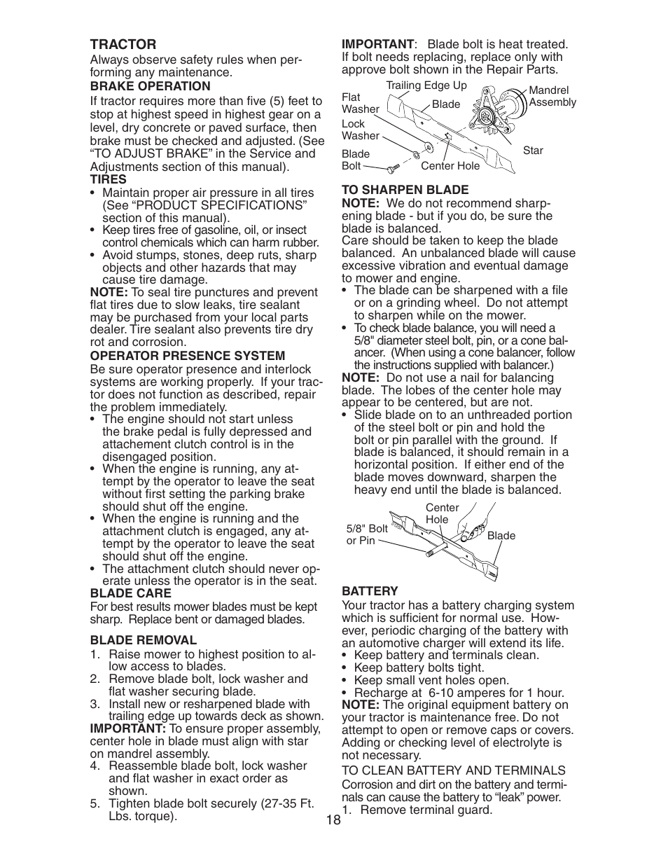 Poulan 191616 User Manual | Page 18 / 29