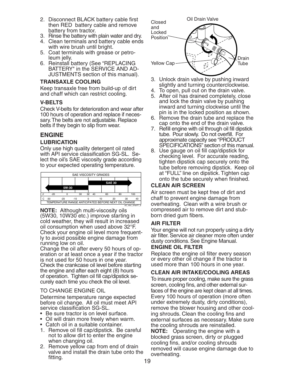 Engine | Poulan 191616 User Manual | Page 19 / 29