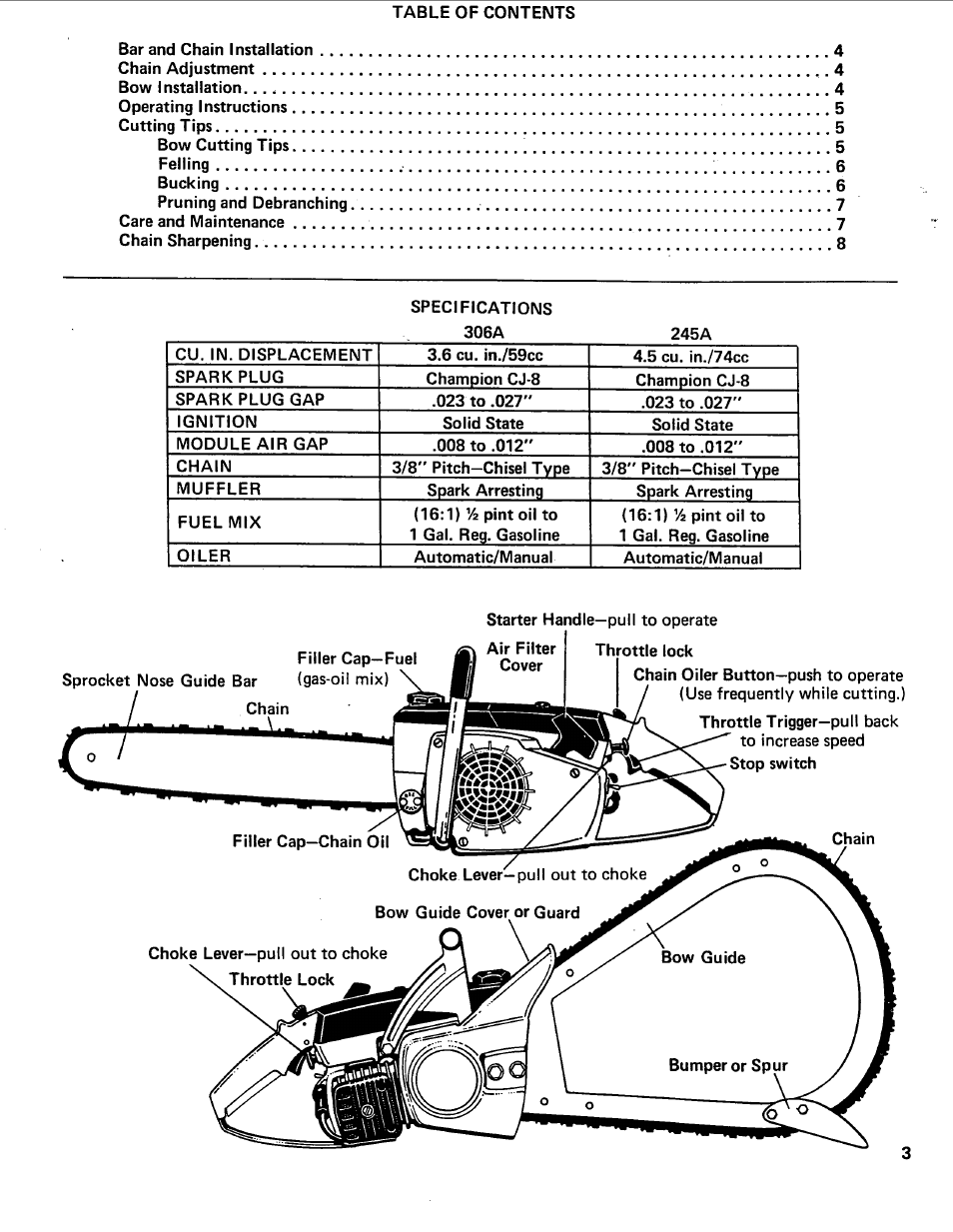 Poulan 1980-02 User Manual | Page 3 / 9