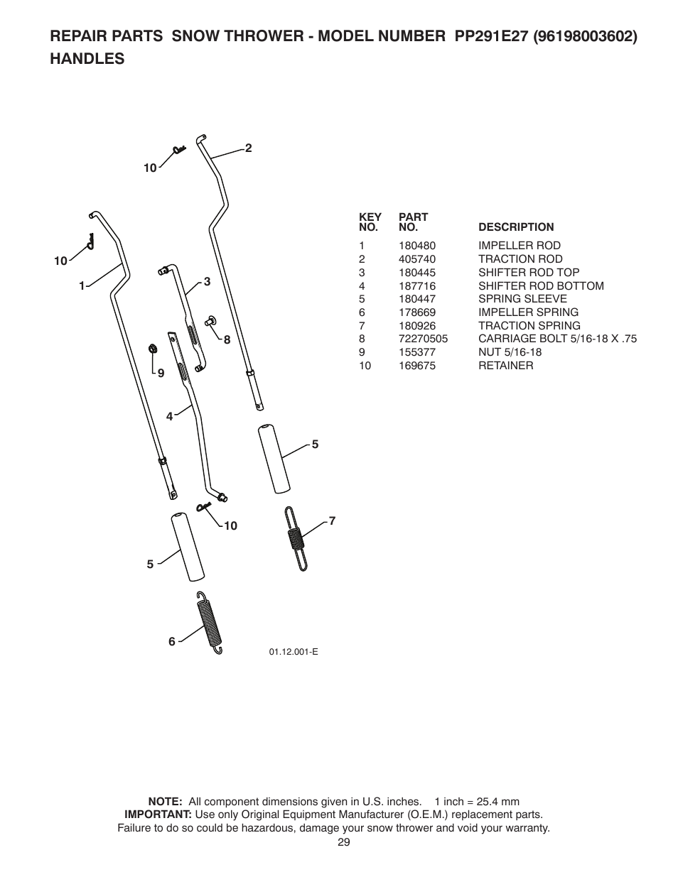 Poulan 437921 User Manual | Page 29 / 40