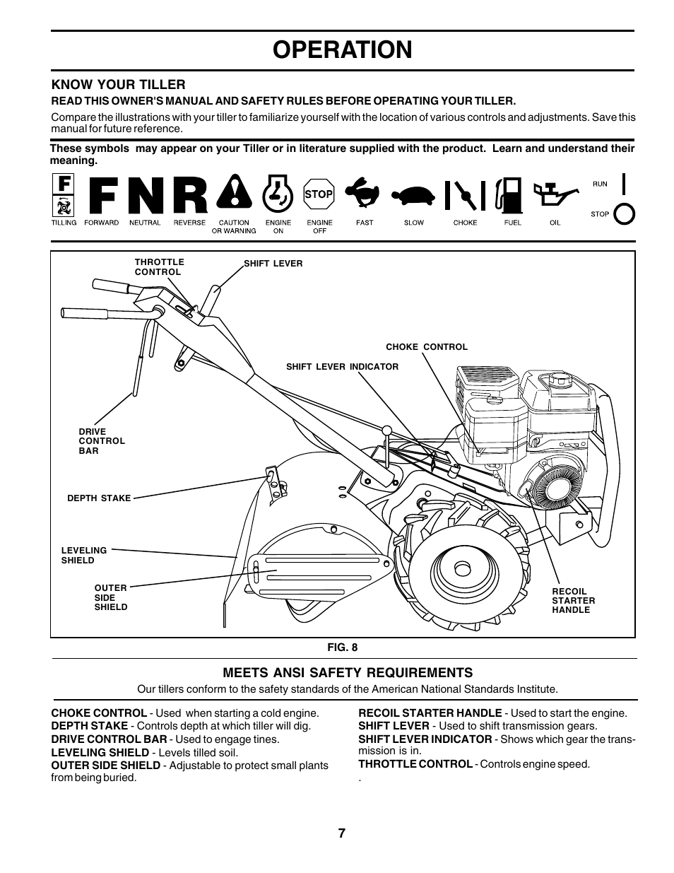 Operation | Poulan 175680 User Manual | Page 7 / 28