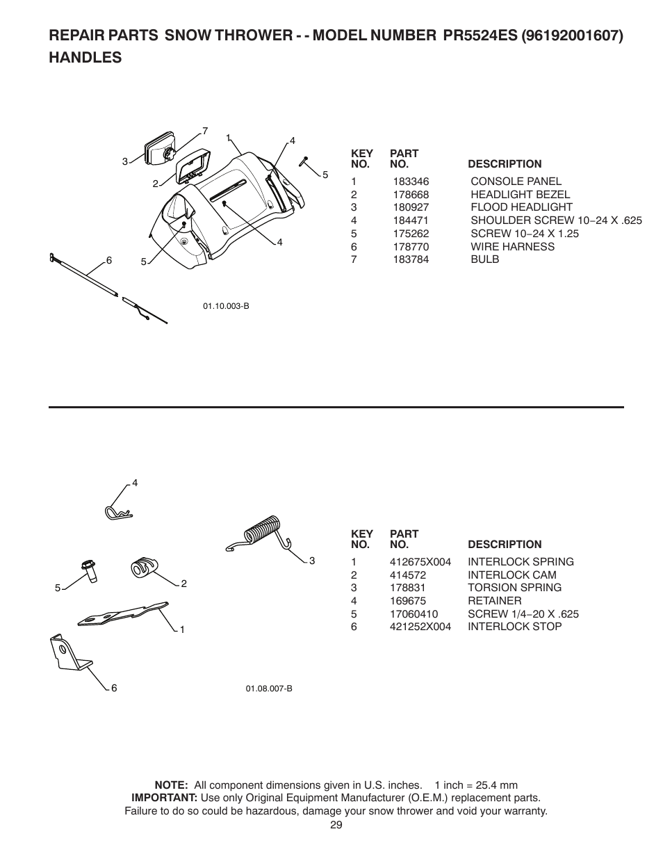 Poulan 424053 User Manual | Page 29 / 40