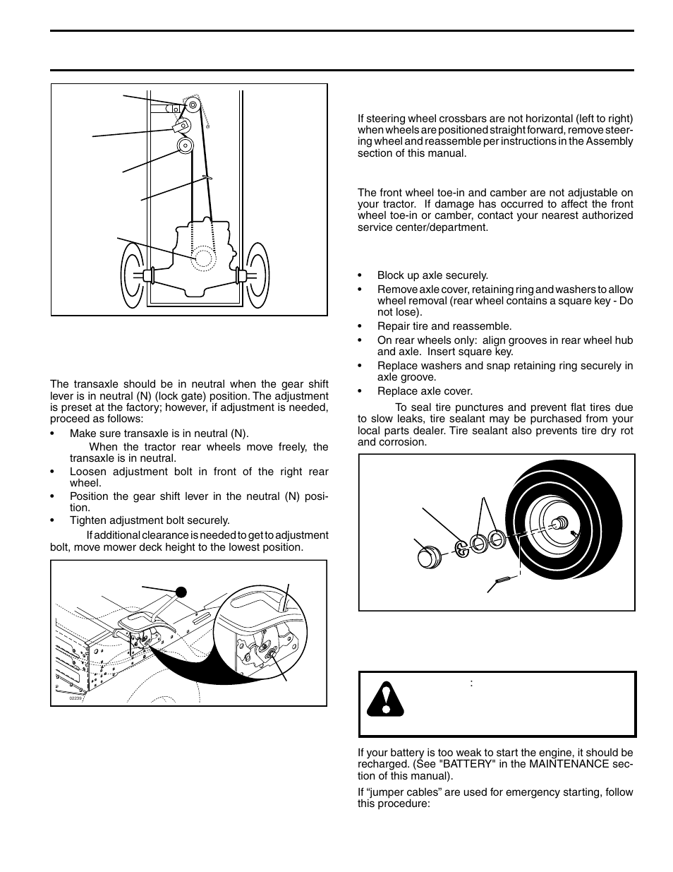 Service and adjustments | Poulan 279370 User Manual | Page 23 / 48