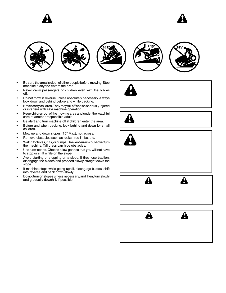 Safety rules, Warning | Poulan 279370 User Manual | Page 3 / 48