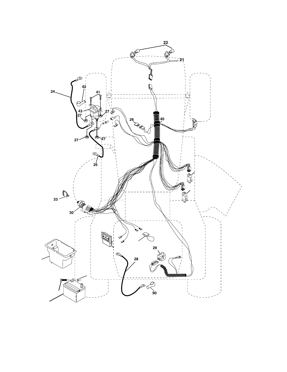Repair parts, Electrical | Poulan 279370 User Manual | Page 30 / 48