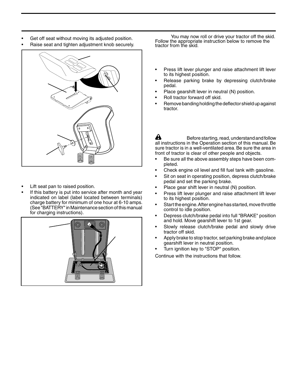 Assembly | Poulan 279370 User Manual | Page 7 / 48
