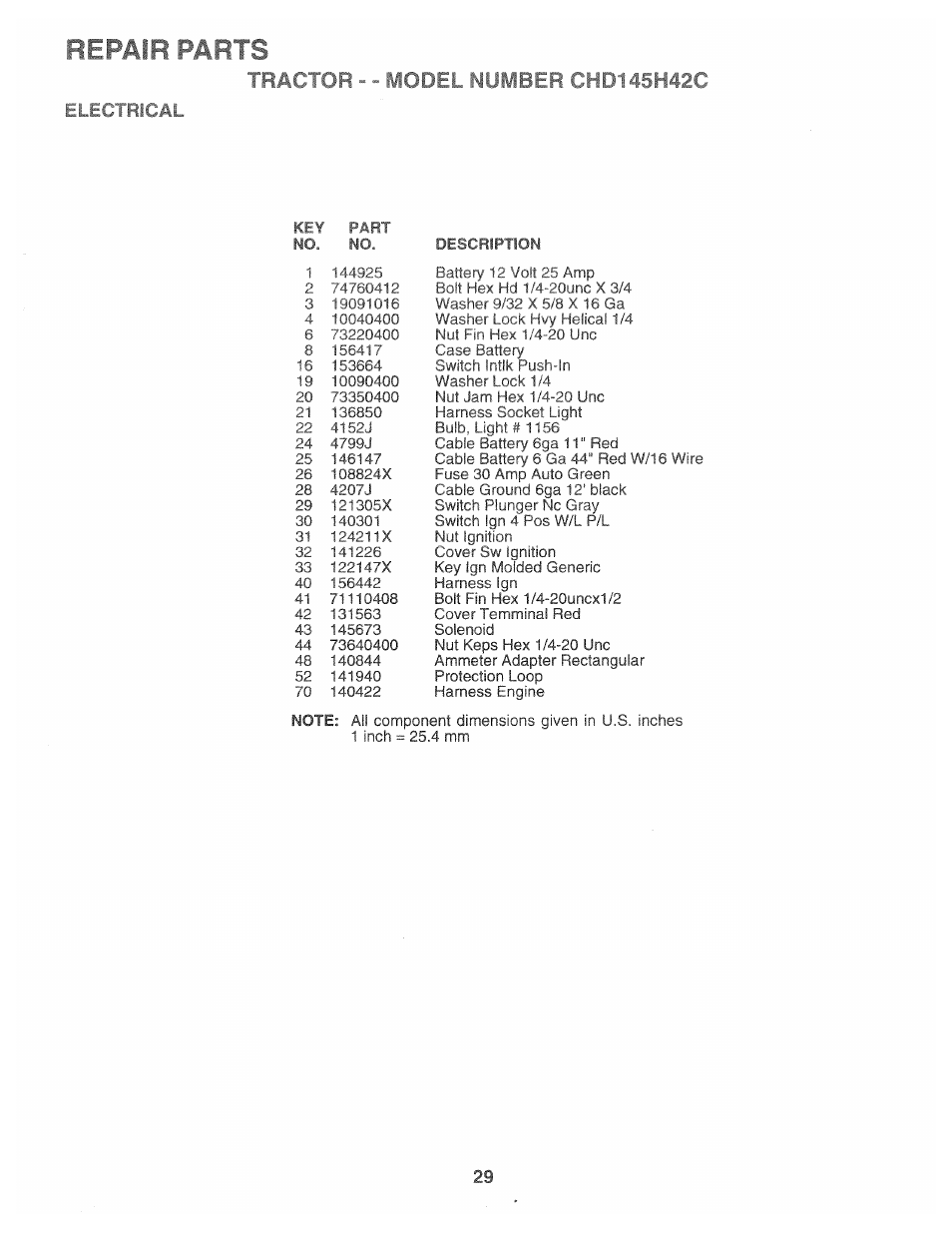Ft/*^ r® -r - - i u .urth * (41 * >.^ym2c, Electrical, Repair parts | Poulan 163598 User Manual | Page 27 / 44