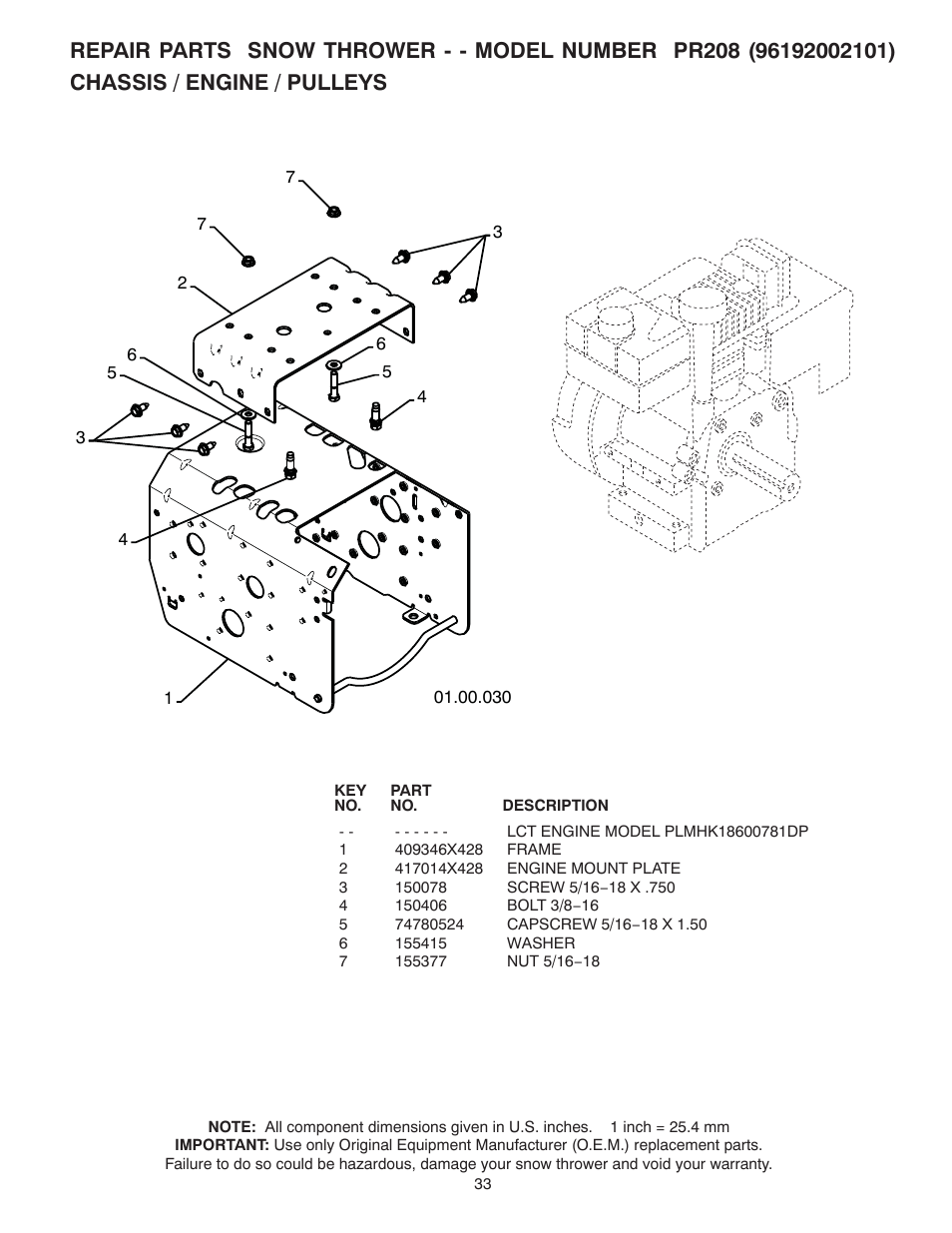 Poulan 421888 User Manual | Page 33 / 40