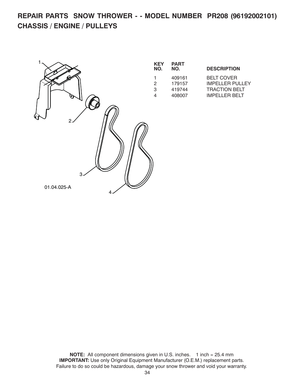 Poulan 421888 User Manual | Page 34 / 40