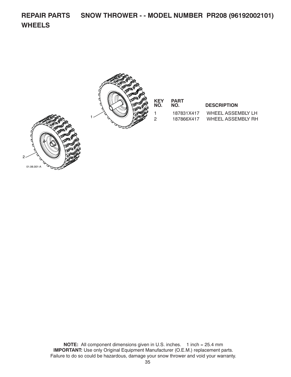 Poulan 421888 User Manual | Page 35 / 40