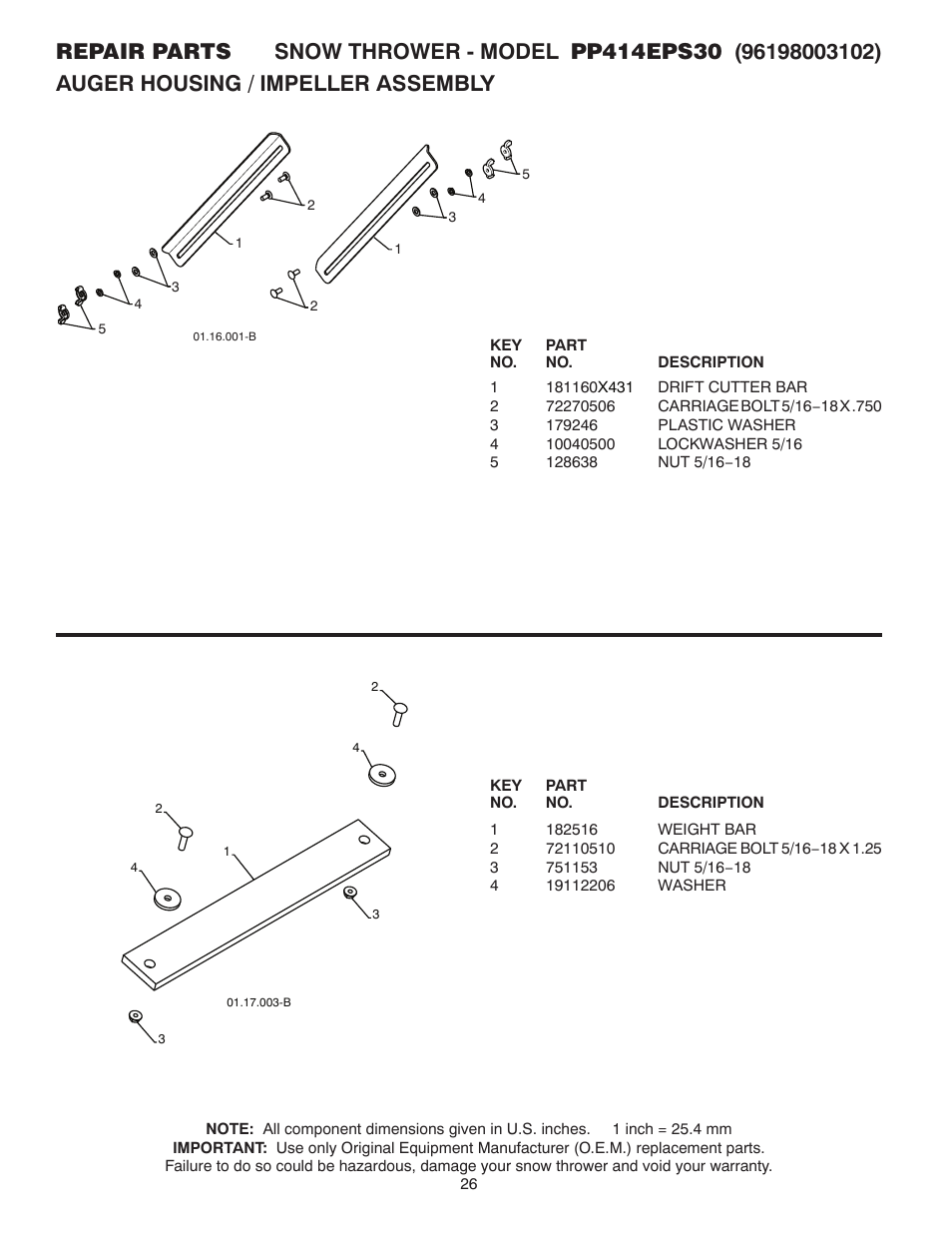 Poulan 437953 User Manual | Page 26 / 44