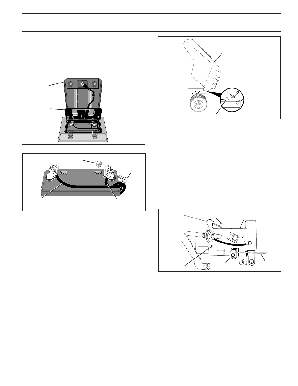 Service and adjustments, Engine | Poulan 173304 User Manual | Page 23 / 48