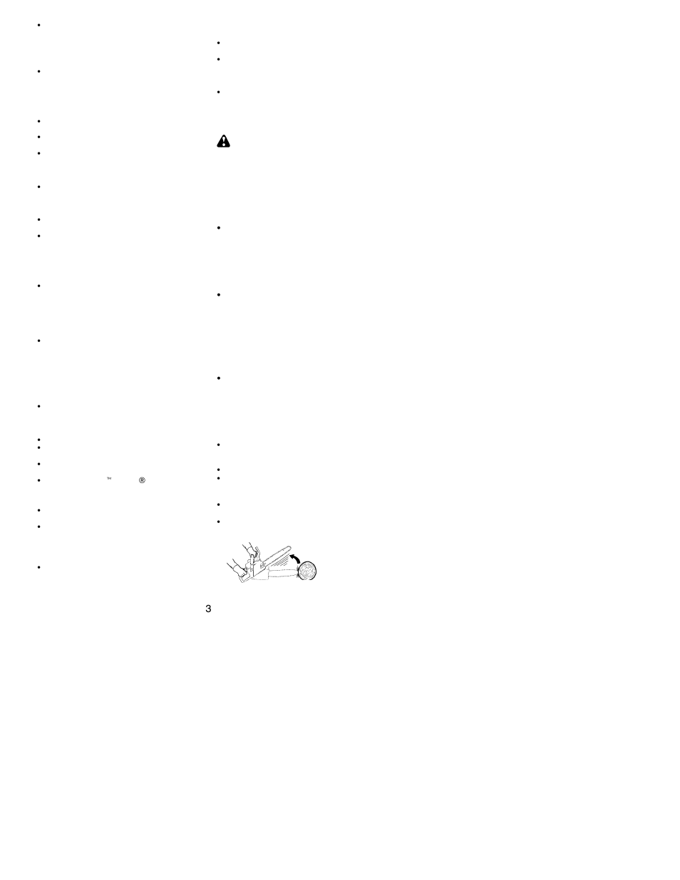 Poulan S1634 LE User Manual | Page 3 / 18