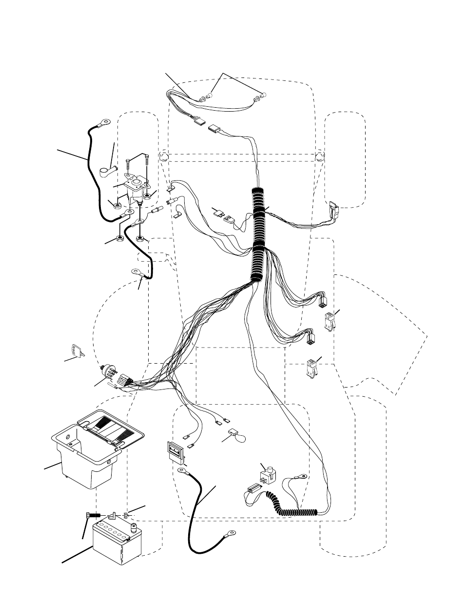 Repair parts, Tractor - - model number pr1742stc, Electrical | Poulan 178085 User Manual | Page 28 / 48