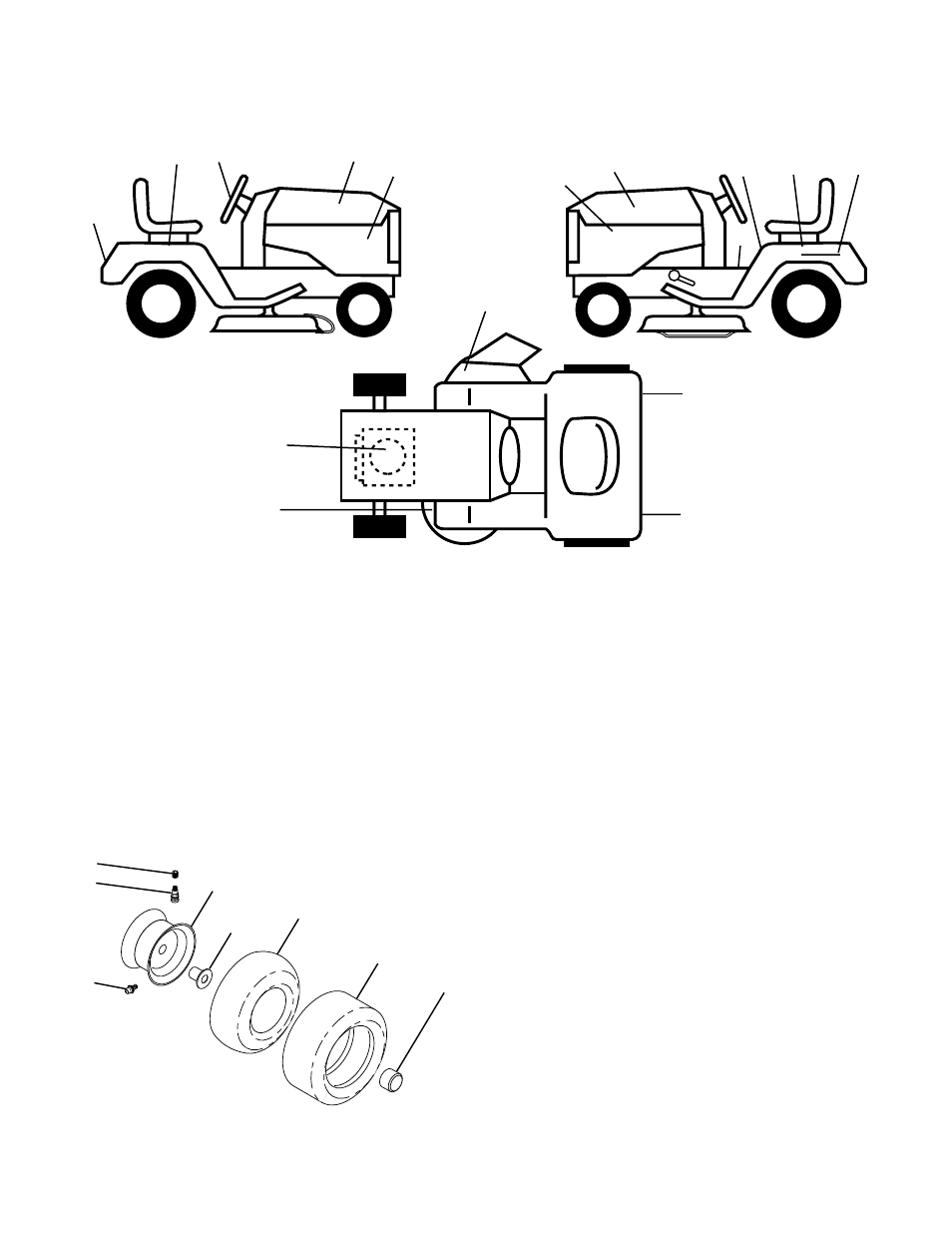 Repair parts, Tractor - - model number pr1742stc | Poulan 178085 User Manual | Page 37 / 48