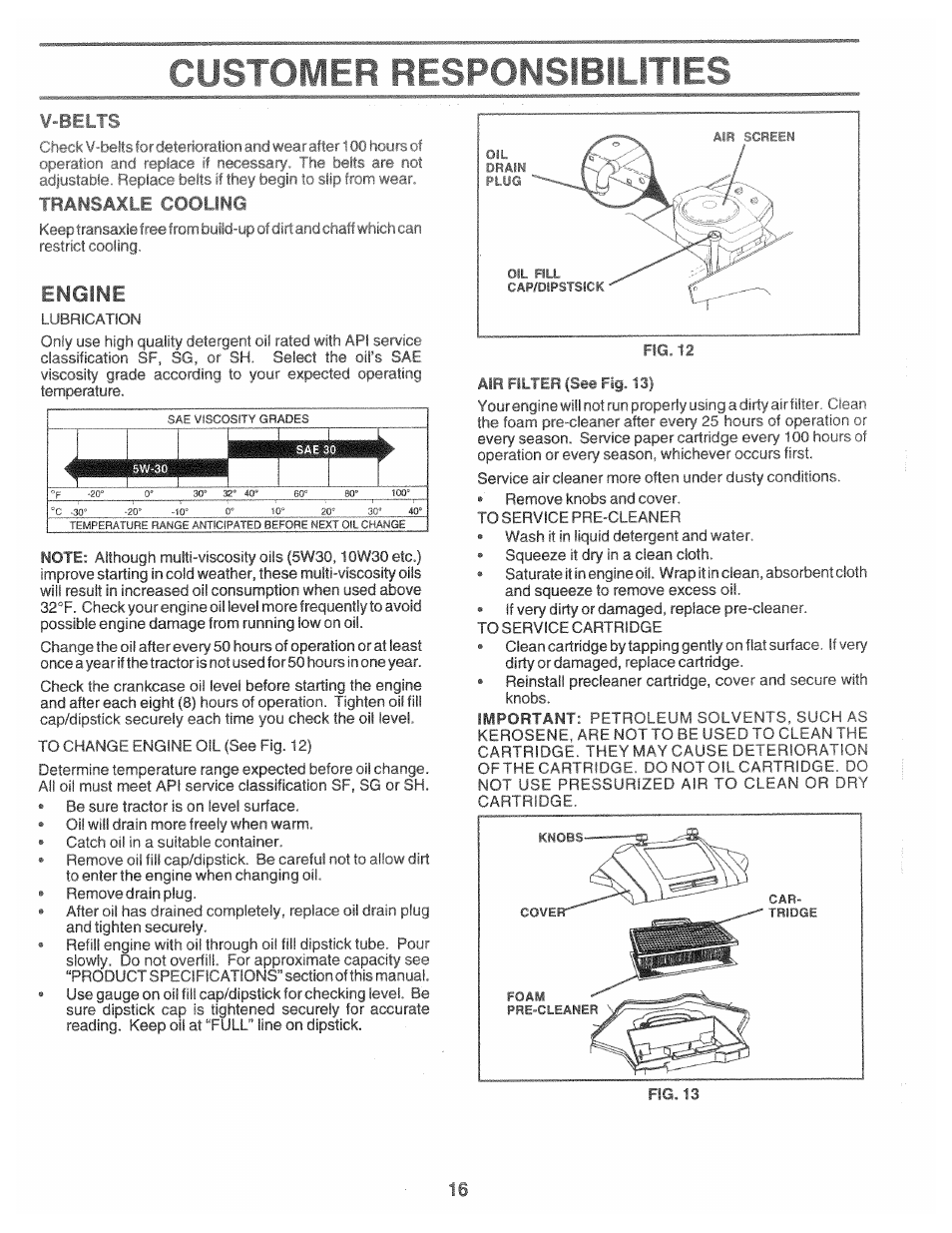 M ^ 4 por 4 *iib!uiif 5, Engine | Poulan 169553 User Manual | Page 16 / 48