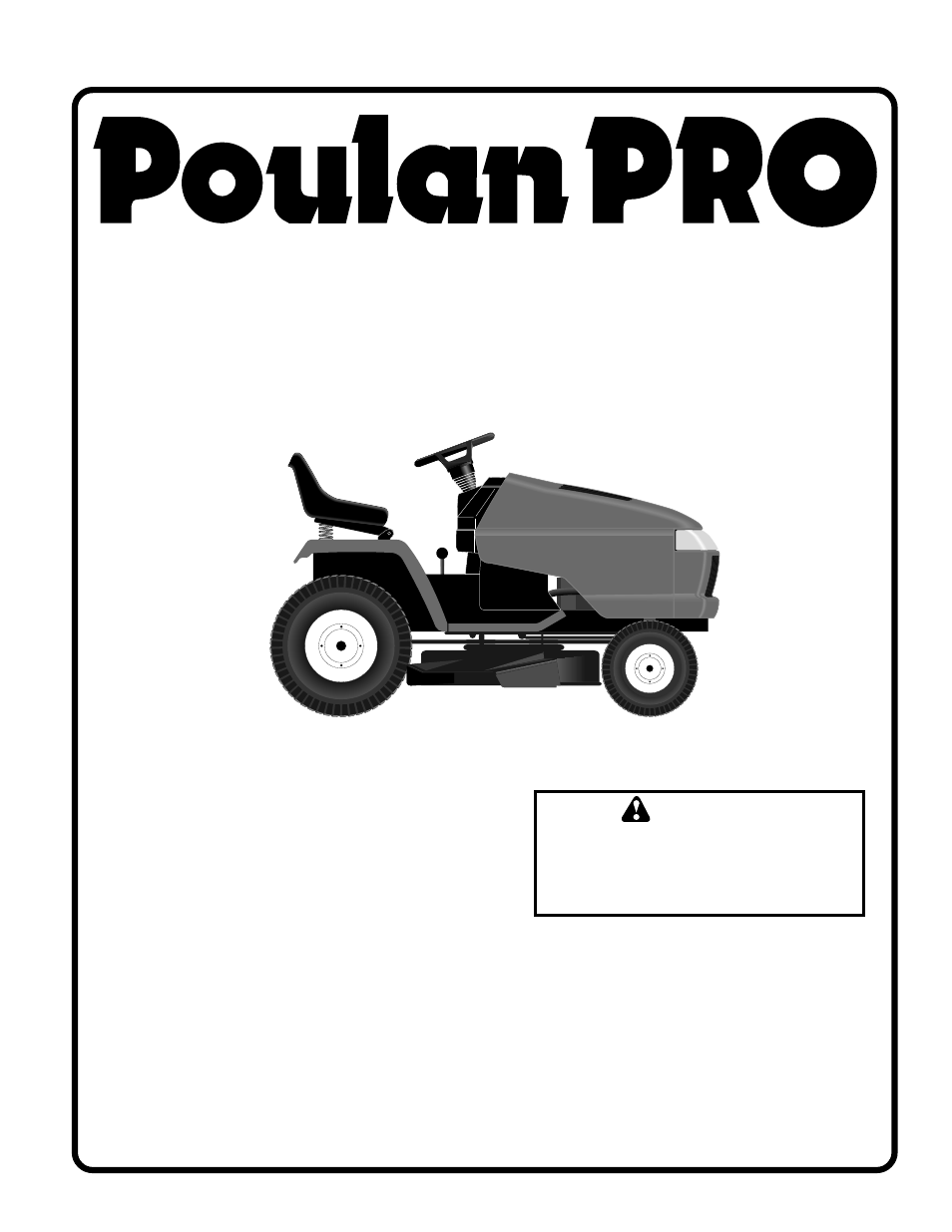 Poulan 178500 User Manual | 52 pages