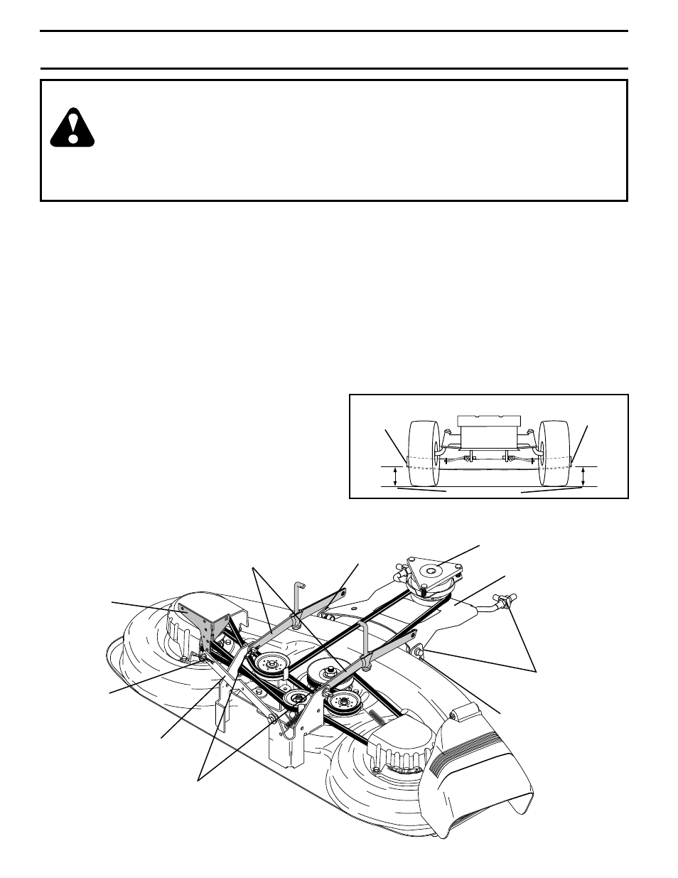 Service and adjustments, Tractor | Poulan 178500 User Manual | Page 20 / 52