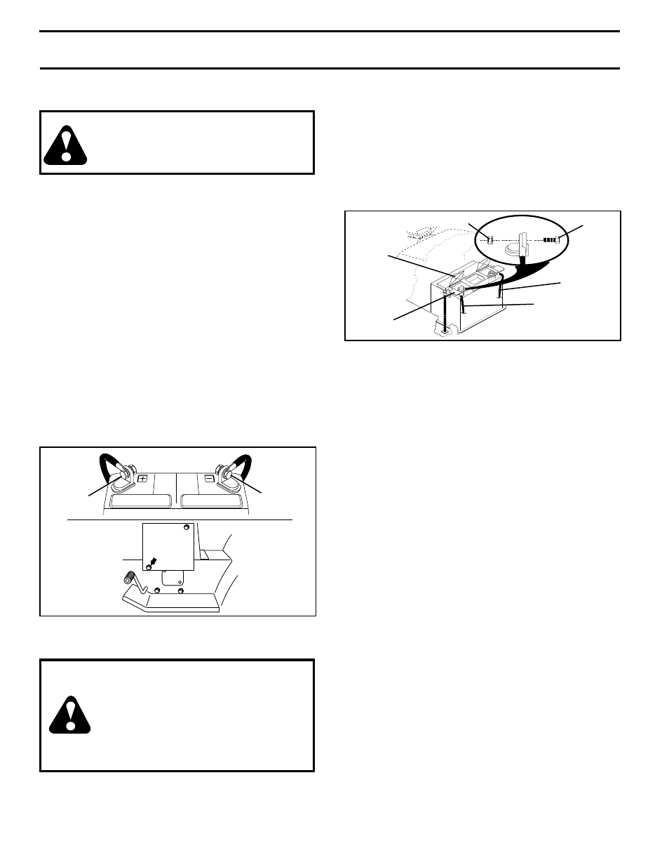 Service and adjustments | Poulan 178500 User Manual | Page 24 / 52