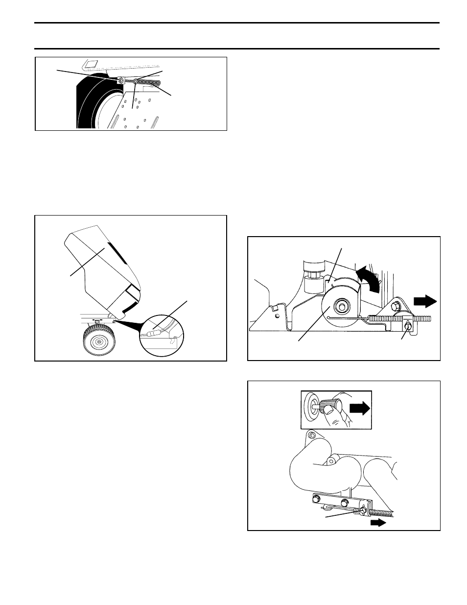 Service and adjustments, Engine | Poulan 178500 User Manual | Page 25 / 52