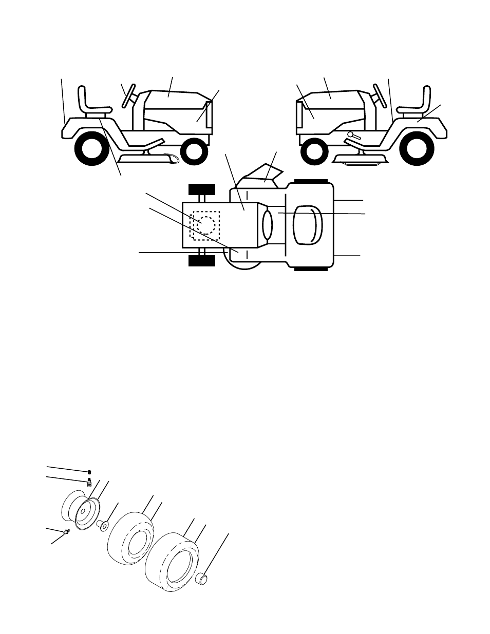 Repair parts, Tractor - - model number prgt2046b | Poulan 178500 User Manual | Page 41 / 52