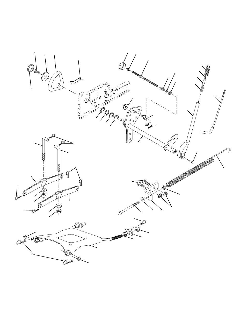 Repair parts, Tractor - - model number prgt2046b | Poulan 178500 User Manual | Page 42 / 52