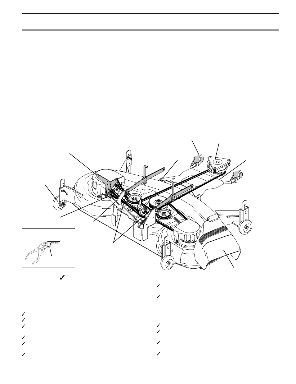 Assembly, Checklist | Poulan 178500 User Manual | Page 9 / 52