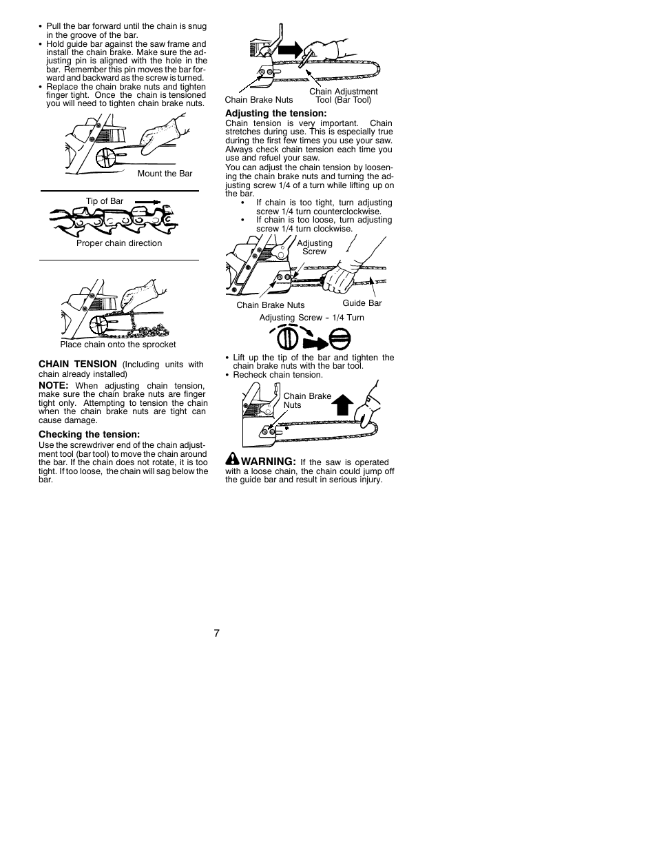 Poulan 2001-02 User Manual | Page 7 / 17