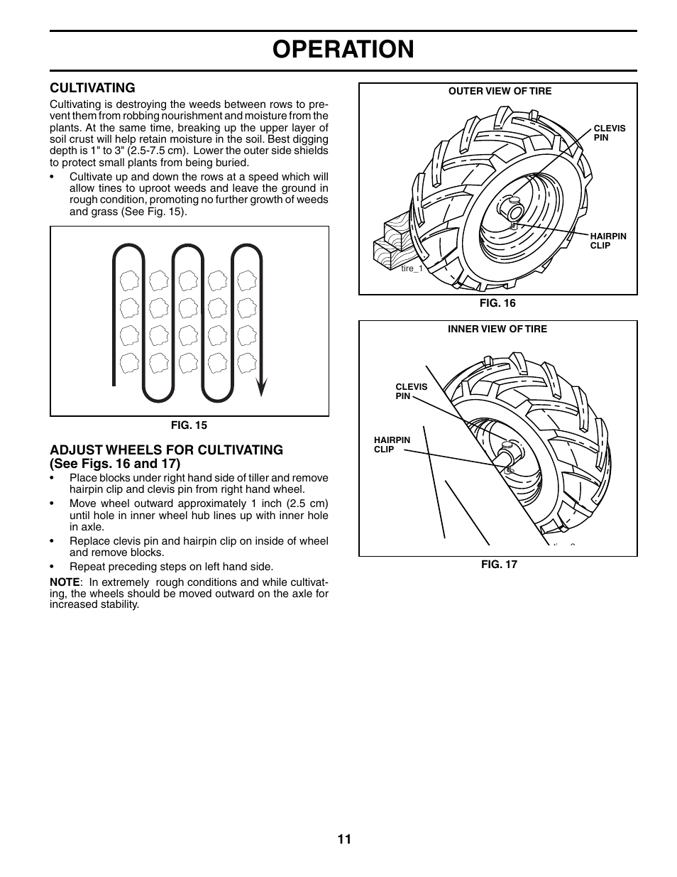 Operation | Poulan MRT500 User Manual | Page 11 / 28