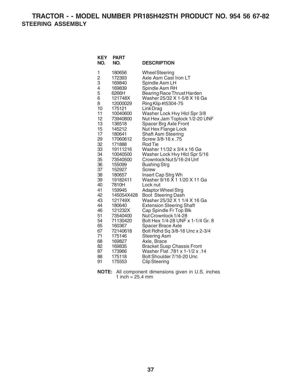 Poulan 183371 User Manual | Page 37 / 48