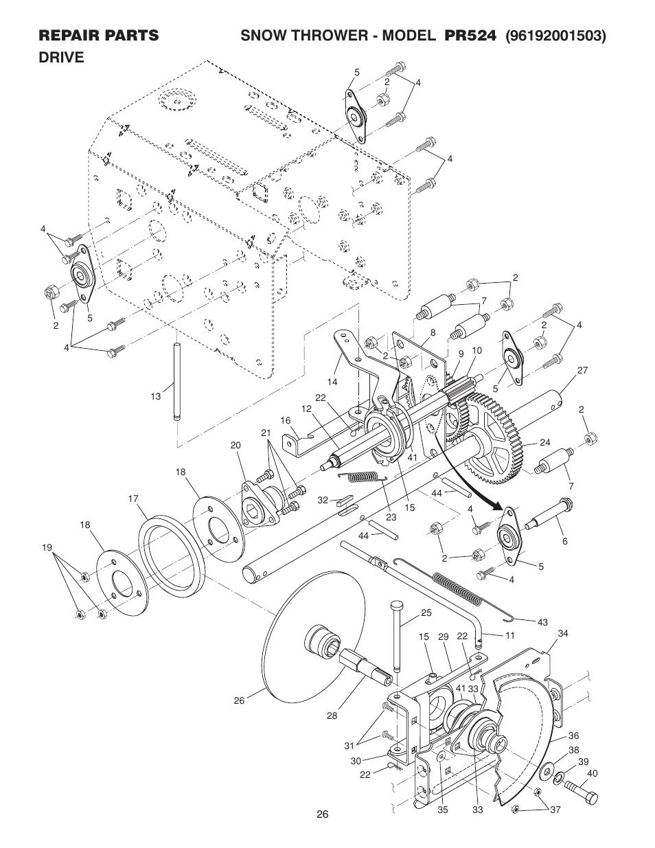 Poulan 418971 User Manual | Page 26 / 32