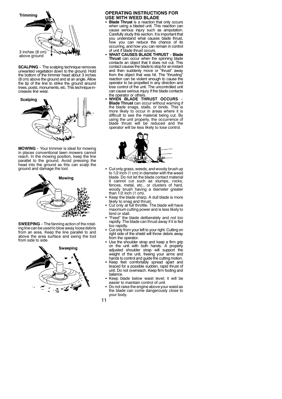 Poulan PPB300E User Manual | Page 11 / 19