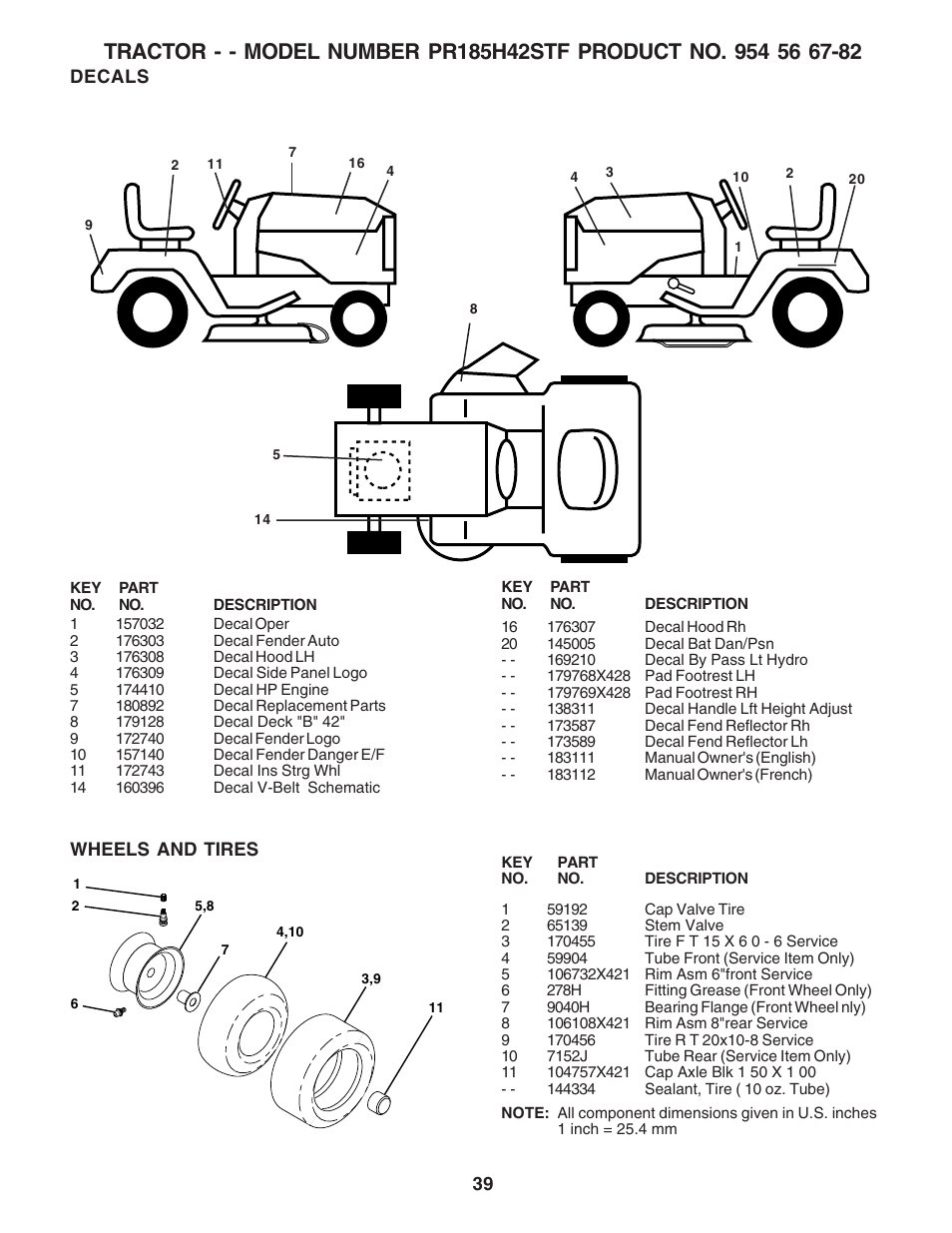 Poulan 183111 User Manual | Page 39 / 48