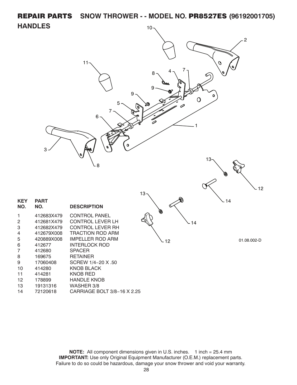 Poulan 421469 User Manual | Page 28 / 40