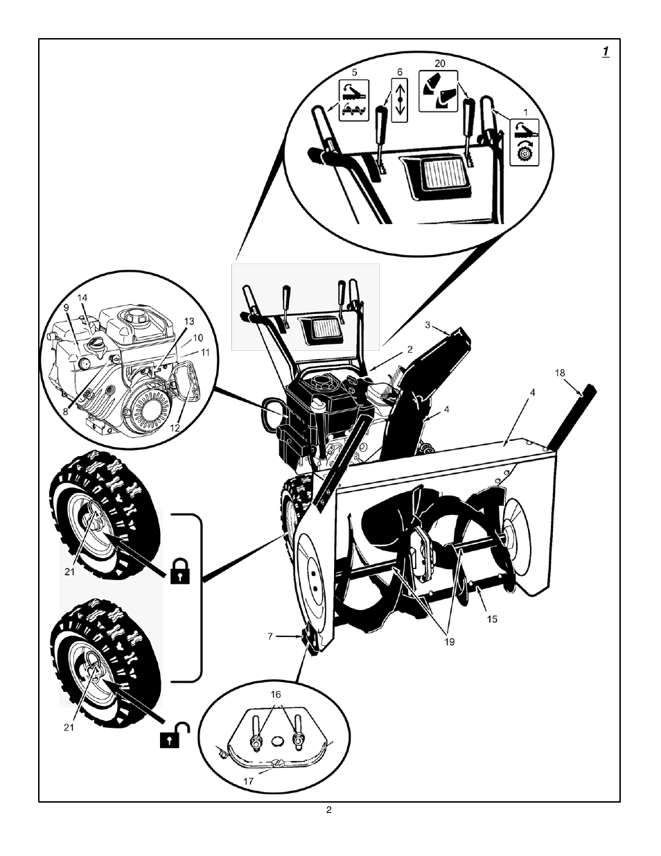 Poulan 96194000300 User Manual | Page 2 / 56