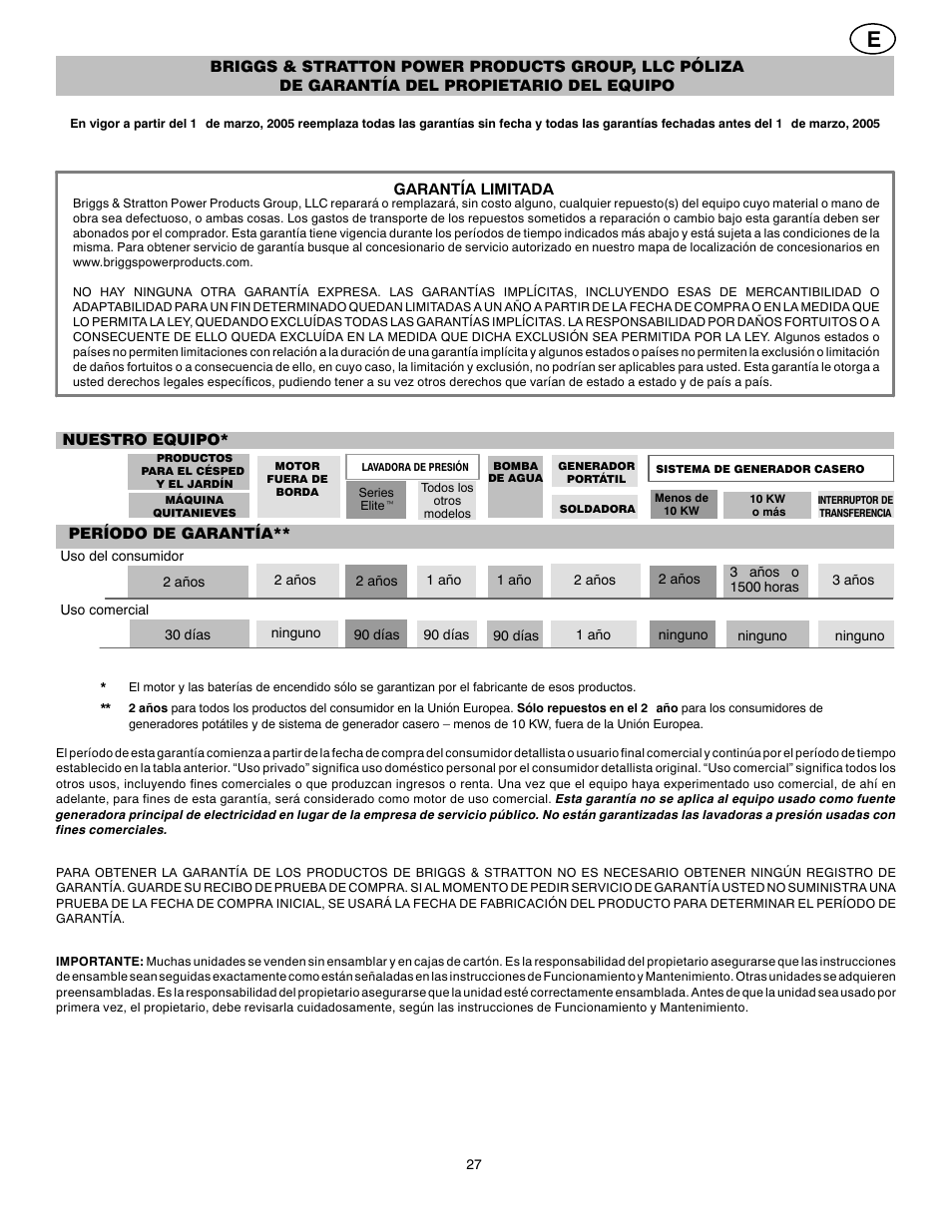 Poulan 96194000300 User Manual | Page 27 / 56