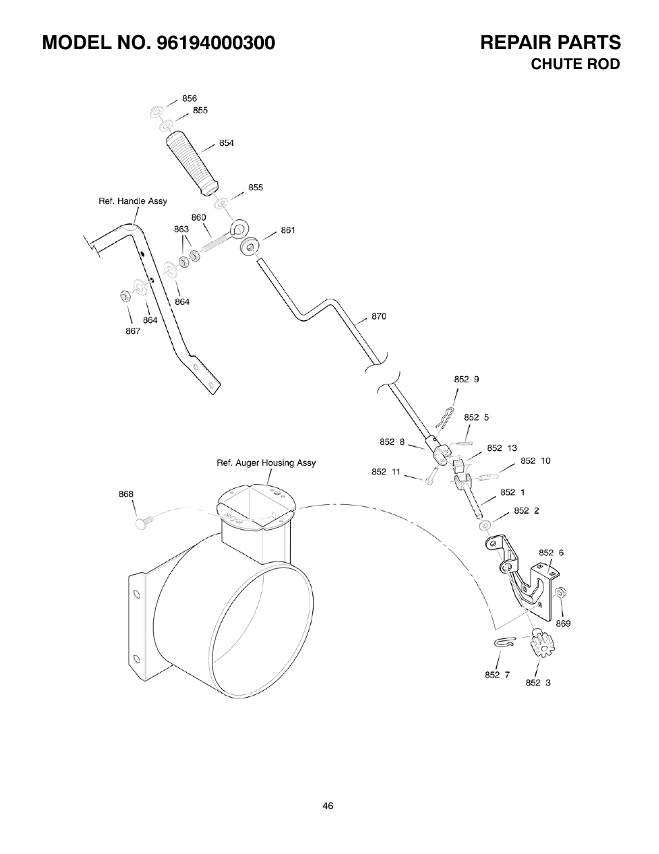 Poulan 96194000300 User Manual | Page 46 / 56