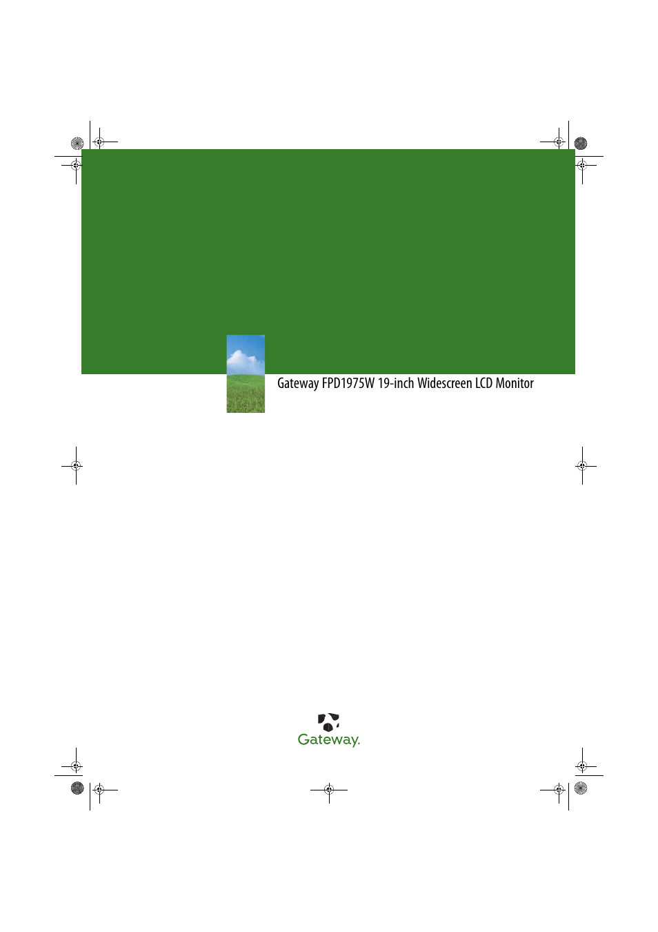 Preference Audio FPD1975W User Manual | 38 pages