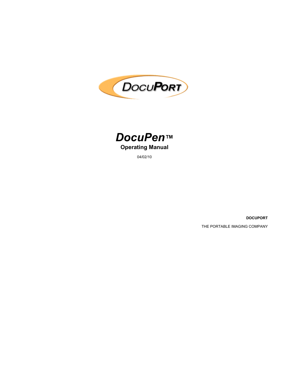Planon System Solutions DocuPort Series DocuPen User Manual | 48 pages