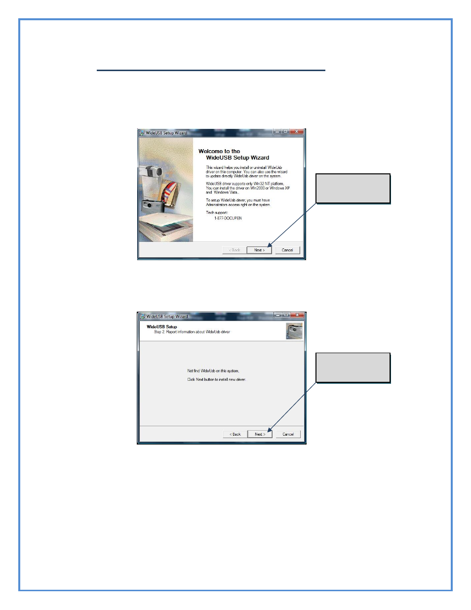 Installing the printstik usb driver | Planon System Solutions PRINTSTIK 900 series User Manual | Page 12 / 42