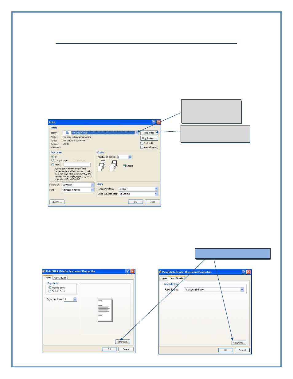 Printstik personal computer software usage | Planon System Solutions PRINTSTIK 900 series User Manual | Page 14 / 42
