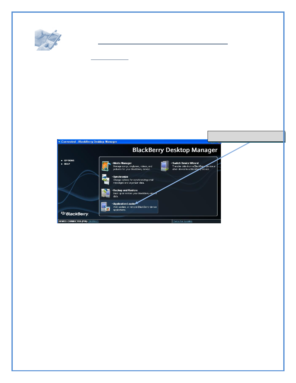 Blackberry driver installation guide | Planon System Solutions PRINTSTIK 900 series User Manual | Page 30 / 42