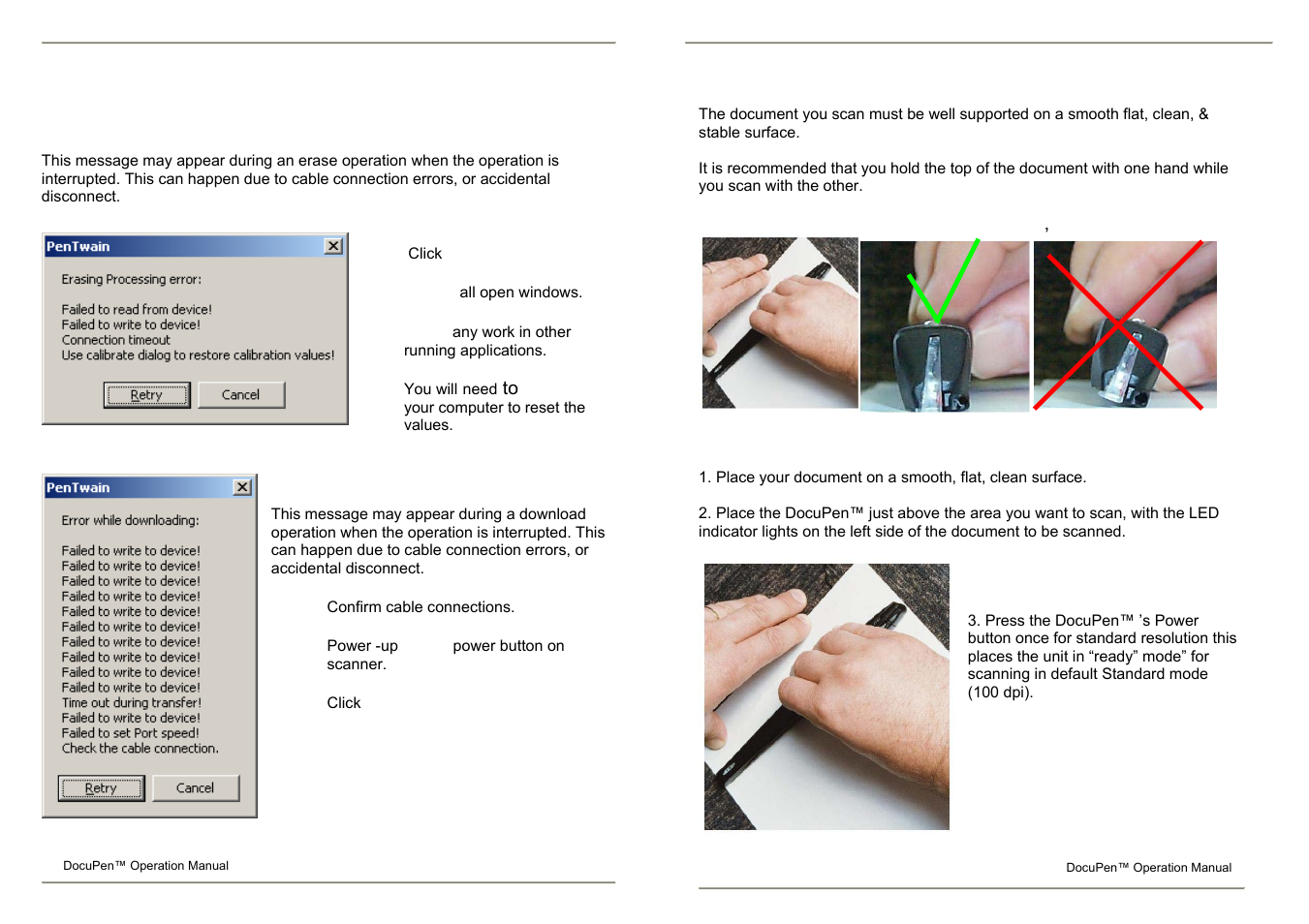 Troubleshooting, Points to remember before you scan | Planon System Solutions R700 User Manual | Page 39 / 44